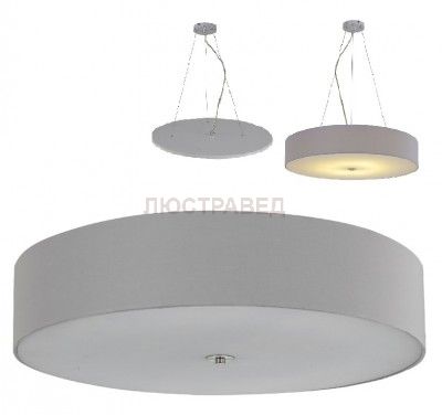 Светильник потолочный Crystal lux JEWEL PL700 GRAY 2111/108