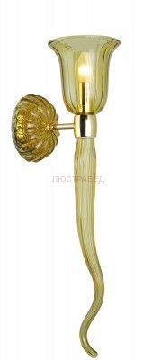 Светильник настенный бра Crystal lux LINDA AP1 GOLD 2191/401