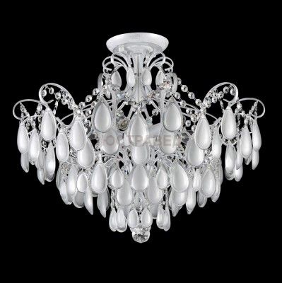 Светильник потолочный Crystal lux SEVILIA PL6 SILVER 2941/106