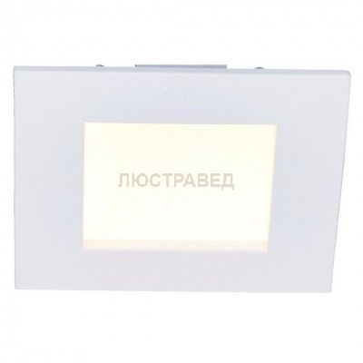 Светильник встраиваемый 8Вт Arte lamp A7408PL-1WH RIFLESSIONE