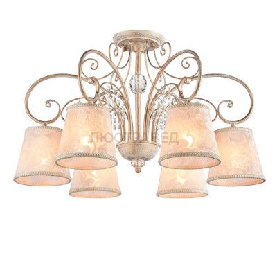 Люстра подвесная-потолочная Freya FR2406-PL-06-WG Lorette