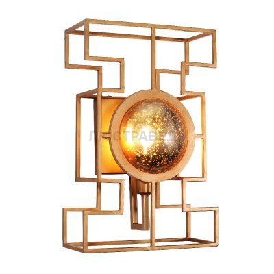 Бра CUENTO AP1 GOLD (1490/401) Crystal lux