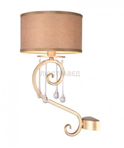 Бра FONTAIN AP1 (1801/401) Crystal lux