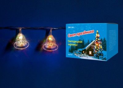Гирлянда UNIEL ULD-S0280-020/DTA RGB IP20 BELLS