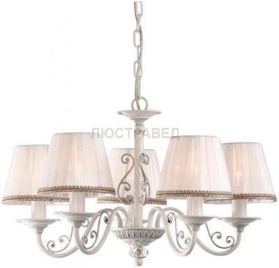 Люстра с абажурами Maytoni ARM290-05-W Elegant Sunrise