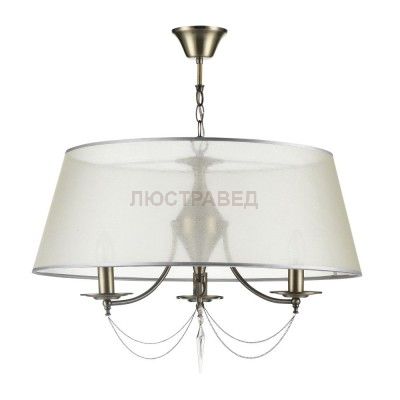 Люстра абажур Freya FR2908-PL-03C-BZ Garcia
