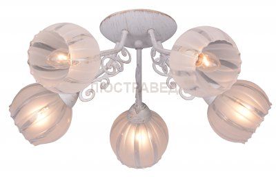 Люстра потолочная MEGAN TL3800X-05WG Toplight