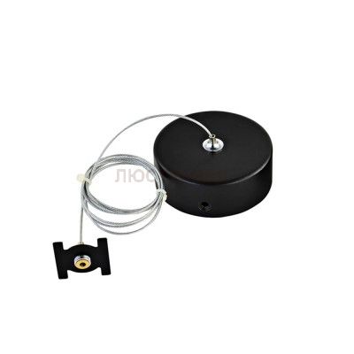 Комплект подвесной для магнитного шинопровода Donolux Suspension kit DLM/Black