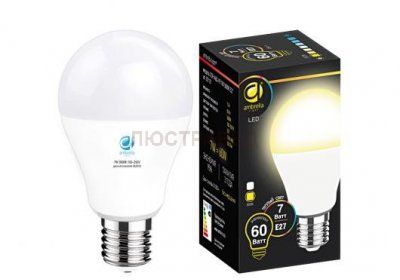 Лампа LED A60-PR 9W E27 3000K (75W)