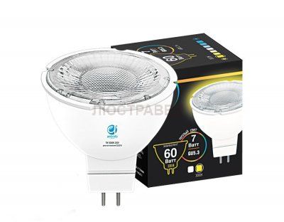 Лампа LED MR16-PR 7W GU5.3 3000K (60W) 175-250V