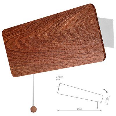 Настенный светильник Nowodvorski 9313 OSLO OAK