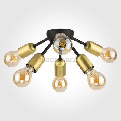 Потолочный светильник TK Lighting 1467 Estrella Black
