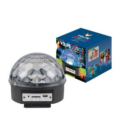 Светильник светодиодный Volpe Disco ULI-Q330 8W/RGB Black многоцветный