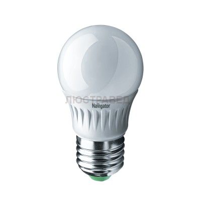 Лампа Navigator 61 253 NLL-P-G45-5-230-6.5K-E27