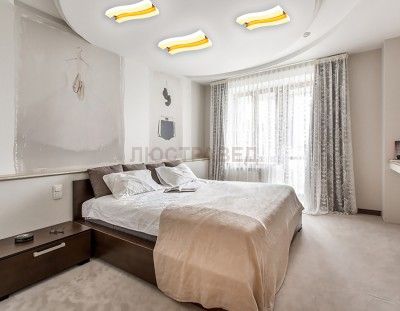 Светильник Ambrella FP2422 WH 60+30W D690*300