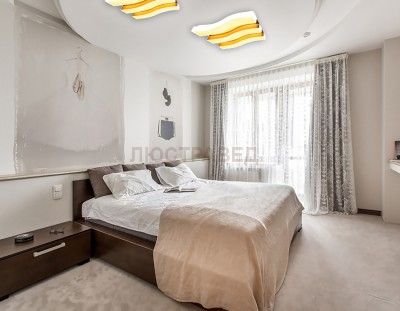 Светильник Ambrella FP2423 WH 90+60W D690*500