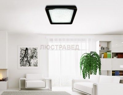 Светильник Ambrella FS1216 WH/CH 72W D500*500