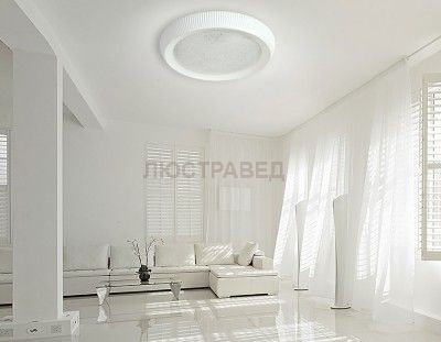 Светильник Ambrella FS1240 WH/SD 96W D500