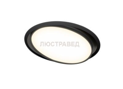 Светодиодная панель встраиваемая Donolux DL18813/23W Black R