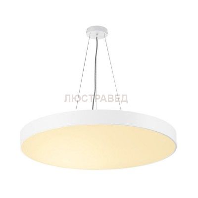 SLV 135171 MEDO 90 LED Deckenleuchte, weiss, optional abpendelbar