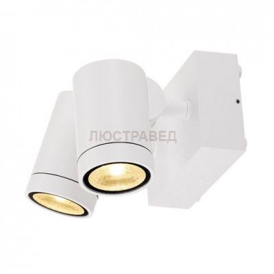 SLV 233251 GUNNSY WALL Wandleuchte, sandy white, 2x8W LED, 3000K