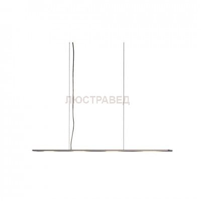SLV 157644 CYGNIS PD-1, Pendelleuchte, silbergrau, ohne Deckenro- sette, 30W LED, 3000K, CRI 90