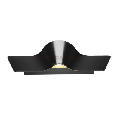 1000649 SLV WAVE WALL 45 Dim to Warm светильник настенный с  LED 22Вт, 2000-3000K, 1050лм, черный