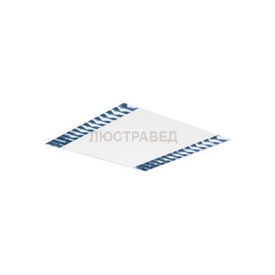 158901 SLV RASTO LED R 600х600 светильник встраиваемый с LED 2x18Вт (38Вт), 4000К, 4000лм, белый