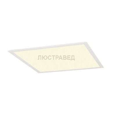 SLV 158604 LED PANEL Deckeneinbauleuchte, weiss, 230V, 4000K, 595x595mm