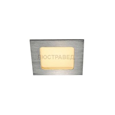 SLV 112726 FRAME BASIC, LED Set, Down- light, alu brushed, 6W, 3000K, inkl. Treiber