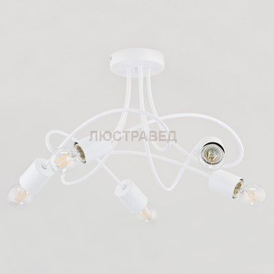 Белая люстра Евросвет 24065 Targo