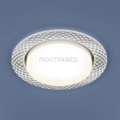 Алюминиевый точечный светильник 1071 GX53 WH белый Электростандарт