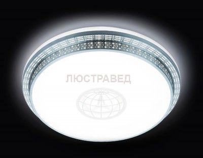 Светильник Ambrella F128 WH SL 72W D500