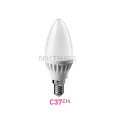 Лампа ОНЛАЙТ 61 127 OLL-C37-6-230-6.5K-E14-FR
