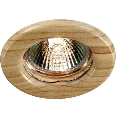 Точечный встраиваемый светильник Novotech 369713 WOOD