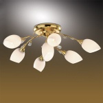 Люстра Odeon Light 1604/7 золото Fiera