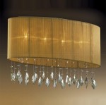 Люстра Odeon Light 2009/4С Garda хром/янтарный