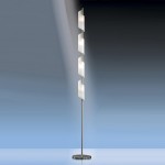 Торшер Odeon light 2014/4F Ray никель
