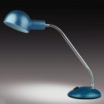 Настольная лампа Odeon light 2111/1T Voxa голубой