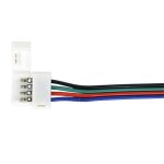 Аксессуары для светодиодной ленты Электростандарт Коннектор 10cm для RGB светодиодной ленты гибкий одност.