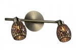 Светильник Odeon light 2167/2W Glosse бронза